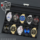 Hot Selling 10 Pcs/set Watches for Men, Watch for Men, Alloy Strap Wrist Watch for Men, Outdoor Style Watch for Men