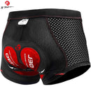 Men's Cyclin Underwear Shorts with 5D Gel Padded Breathable