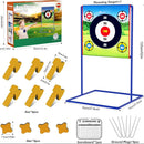 Axe Star Throwing Game Set Toy For Kids Throw Target Fun Indoor Outdoor Sport Party Play Game Birthday Gift for Boys Girls. - VATOS