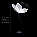 60/80/100cm Wedding Butterfly Floor lamp Creative Butterfly Ceiling Lamp Butterfly Hanging Decoration Prop for Wedding Christmas