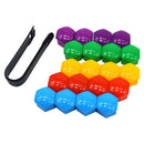 20pcs Car Wheel Nut Caps 17mm/19mm/21mm Car Wheel Hub Bolt Cover