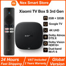 New Xiaomi TV Box S 3rd Gen, Smart Android TV Box 4K UHD Media Player,Dolby Vision HDR10+ Google Assistant Google TV Set-Top Box
