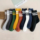 5 Pairs Of Men's Socks, Autumn And Winter Vintage Fun Fashion Athletic Socks, Sports Trend Socks - BUY ABROAD NOW
