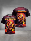 Hot Game 3D Print Baby Clothing 5 to 14 Years Male Outdoor Clothes for-M-M-minecrafts-Children Boy Girl Child T-Shirt Top Shirts