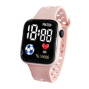 New kids Smart Watch Football Love LED Sports and Leisure Watch Boys and Girls Electronic Watch Festival Gift