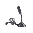 USB Microphone Computer Microphone KTV Voice Laptop Black White