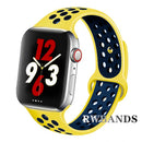 Sport Strap for Apple Watch Band 46mm 44mm 40mm 42-38-41mm 45mm Breathable Bracelet iWatch Series 10 9 8 7 6 SE 5 3 Ultra 2 49mm