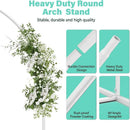 1PCS White Wedding Arch Stand, Balloon Holder, Size 6FT 6.6FT 7.2FT,Wedding Party background decoration props