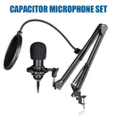 BM-800 USB Recording Microphone Professional Condenser Mic Kit with Articulated Arm For Gaming Podcasting Streaming Youtube