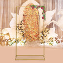Metal arch for wedding decoration, balloon and flower stand