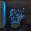 Lilo & Stitch Animation Peripherals Stitch Cartoon Night Lamp Bedside Ambience Lamp Bedroom Decor Children's Birthday Gift