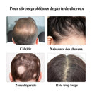 GINZO Hair Concealer for Baldness Dye Hair Corrector Cream for Man Waterproof Fill Up Black Hair Powder Upgraded Home Use 40ml