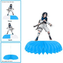 New 7 Naruto Birthday Party Decoration Kids Party Supplies Cupcake Decoration Background Centerpiece