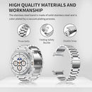 Metal Straps for Samsung Galaxy watch 8/8 classic 40mm 44mm 46mm Stainless steel Wrist Link bracelet correa Galaxy watch 8 Bands