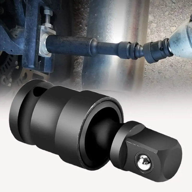 1/2inch Drive Swivel Impact Socket Durable Extension 360 Degree Air Wobble Sleeve Adapter U Knuckle Joint