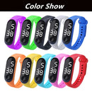 Fashion Sports Watch for Kids Children Waterproof Led Digital Watch Ultra-light Silicone Strap Teen Boys Girls WristWatch Unisex