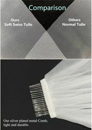 Pearls Ivory Long Bridal Veil