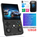R36MAX Retro Handheld Video Game Console Linux System 4.0 Inch IPS Screen R36S Portable Pocket Video Player 128GB Games Gift