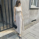 Dresses Summer Women's 2025 New Chic Slim Simple Elegant Holiday Dress Street Women's Comfortable Youth Dress
