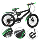 20 Inch 7 Speeds Mountain Bike Adjustable Height Kids Bicycle for Boys, Girls MTB Children's Bicycle with Double Disc Brake