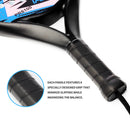 Padel Racket Carbon Fiber Surface with EVA Memory Flex Foam Core Padel Tennis Racquets Lightweight. - IANONI