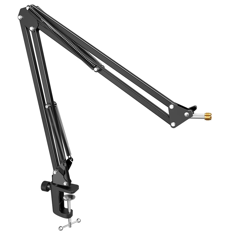 Microphone Arm Boom,Adjustable Suspension Boom with Heavy Duty Clamp,Scissor Mic Stand for Recording,Gaming,K688 K658-CS1. - FIFINE