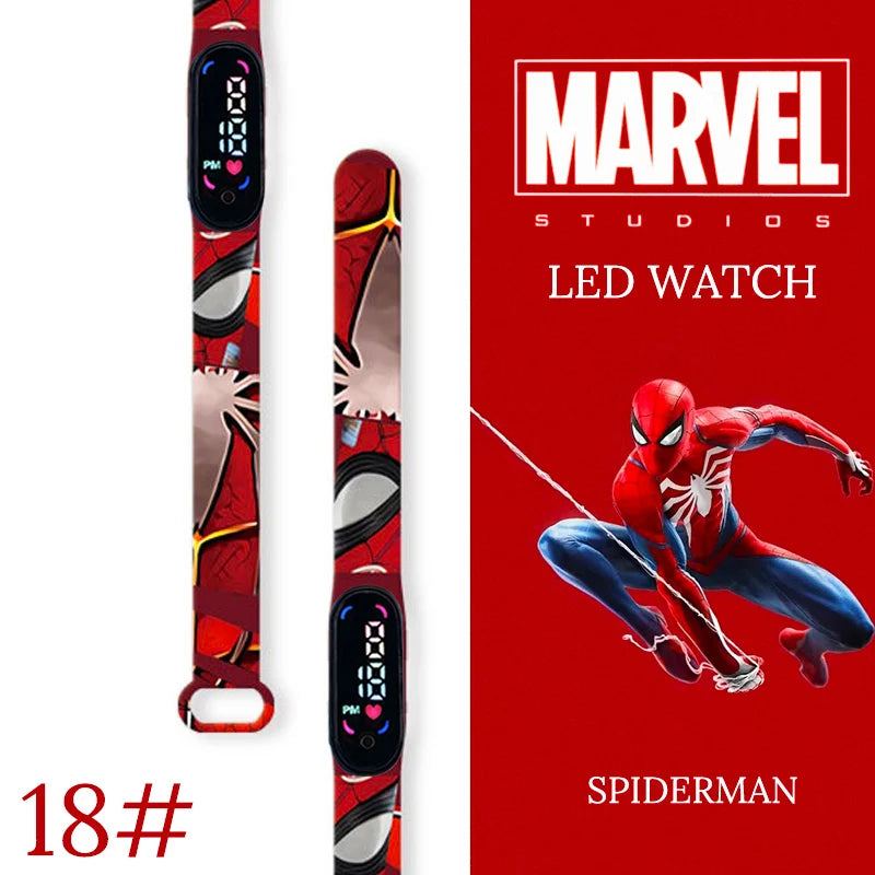 Spiderman Kid's Watches Men Sport. Bracelet Waterproof. - MINISO