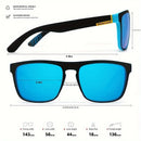 Fashion Vintage Square Polarized Sunglasses Men Women Driving Fishing Luxury Brand Designer Sun Glasses Driver's Eyewear UV400 - BUY ABROAD NOW