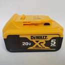 battery charger, fast charging, lithium battery, tool battery . - DEWALT original 20V, 5AH, DCB115, DCB118