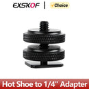 Hot Shoe to 1/4" Adapter Camera Hot Shoe Mount Adapter Flash Shoe to 1/4" Adapter For GoPro 12 11 10 9 8 7 5 DJI Digital camera