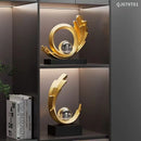 1Pc Collectible Figurine, Light Luxury Smooth - Smooth Decoration Home Living Room Entrance Wine Cabinet Tv Cabinet Decoration Housewarming Opening Gift