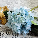 Silk Hydrangea Bouquet, Decorative Flowers, Bridal Accessories,