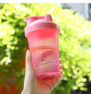 Leeseph Shaker Bottle, with Shaker Balls, Leak Proof Drink Shaker Bottle for Shake and Pre Work Out, Best Shaker Cup (BPA free)