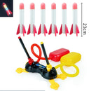 Toy Rocket Launcher for kids Jump Toys Eva Foam Rocket Parent Child Interaction Sports Toy Outdoor Game Play Set for Kid Adult