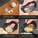 Garlic Press Crusher Manual Kitchen Stainless Steel Garlic Mincer Chopping Garlic Tool  Kitchen Accessories Gadget