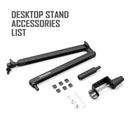 Microphone Boom Arm, Stand With Professional, Desktop, PC, Mobile, Game, Live Recording, Adjustable Cantilever Heavy Duty LM01. - SEMNLAN