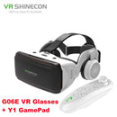 Virtual Reality VR Glasses IMAX Huge Screen 3D Glasses Google Cardboard Box VR Helmet for 4.5-6.53" Phone,Support Game Joysticks