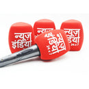 Customize Logo for Mic Foam Windscreen Microphones Covers for Handheld Interview Microphones 40mm Opening