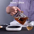 Coffee Mug Warmer for Milk Tea Teapot Electric Heating Cup Plate High Temperature 80 Degree Celsius for Home Office Desk Use