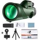Portable HD Zoom Telescope, Foldable, Long Distance, Mini Telescope.
