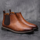 Men Chelsea Boots Brand Retro Comfortable Fashion Men Boots. - 40~46