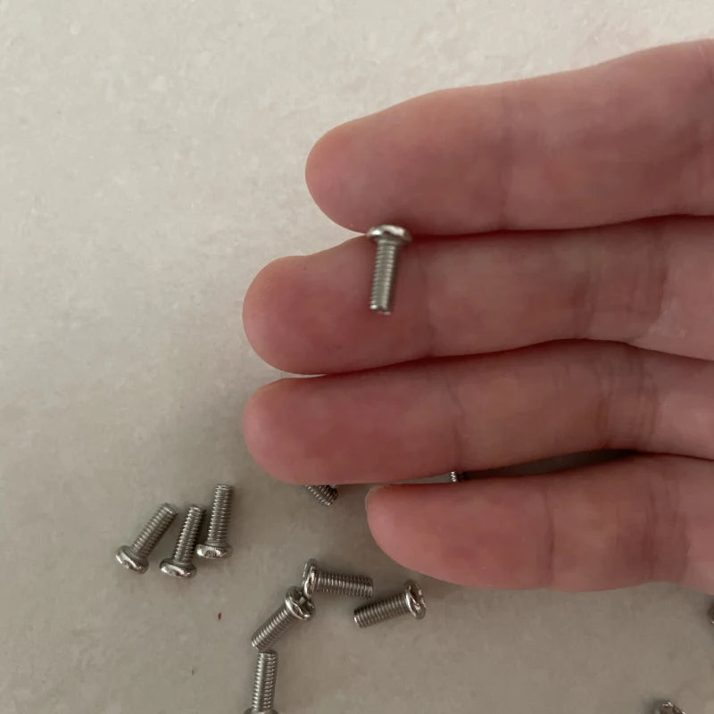 M3 * 8cm Battery Bottom Cover Screws for Xiaomi M365 1S Pro 2 Mi 3 Pro 4 Electric  Scooter Pure Metal Screws Repair Part 21pcs
