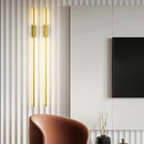 Strip LED Living Room Wall light Modern Nordic Sofa background Full copper Bedroom Bedside wall light AC85-265V - 80cm 60cm