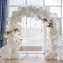 Large Metal Wedding Arch with Balloons, Ideal for Weddings, Brides,