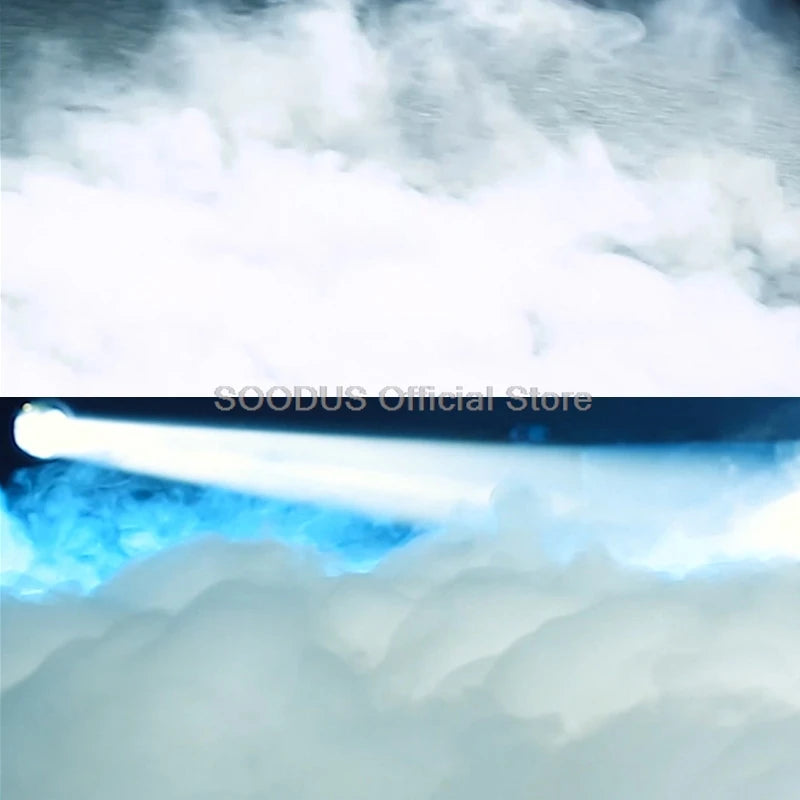 3000W High Intensity Smoke Machine With DMX Remote Control Fog Equipment Wide Coverage Smoke Effects For Stage Bar Themed Events