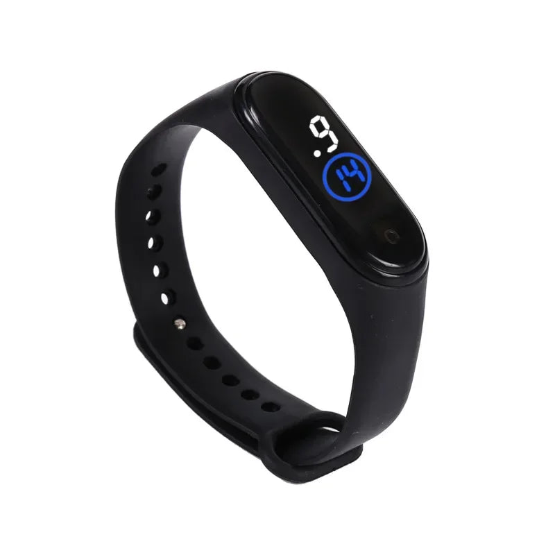 Fashion Sports Watch for Kids Children Waterproof Led Digital Watch Ultra-light Silicone Strap Teen Boys Girls WristWatch Unisex