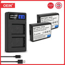 Digital Camera Battery for Canon EOS 1100D 1200D 1300D 2000D 4000D Rebel T3 T5 T6 KISS X50 X70 Battery. - 4Pcs LP-E10 LPE10 LP E10