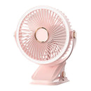 Camping Fan Rechargeable, Portable Desktop Air Circulator Wireless Ceiling Electric Fan With LED Light Clip-on Fan. - Xiaomi 8000mAh