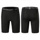 Sports Men Leggings Fitness Pants Elastic Compression Tights Gym Running Training Shorts Quick Drying Bottoming Shorts