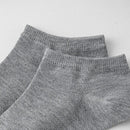 10 Pairs Women/Men Boat Socks Invisible Low Cut Silicone Non-slip Summer No-show Ankle Socks Solid Color Casual Breathable - BUY ABROAD NOW
